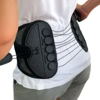 Ортопедический корректор осанки Lumbar Support Belt WS-001 поясничный корсет с тросовой системой фиксации, пояс с регулировкой для позвоночника