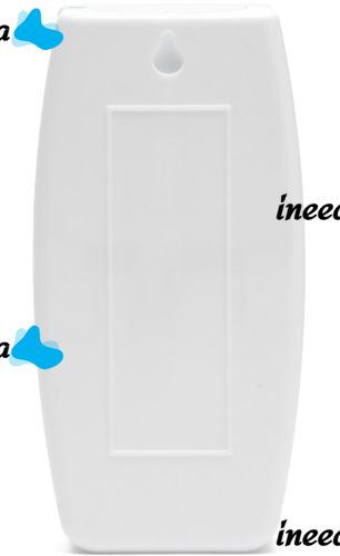 Automatic Toothpaste Dispenser Rong Shuai 300 H0 stand with Holder for 5 toothbrushes, plastic wall dispenser, bathroom kit