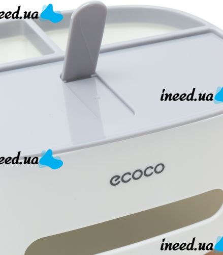 Настольный контейнер для салфеток Ecoco E2009 салфетница органайзер для хранения мелочей с держателем подставкой для телефона Tissue Box AND-117