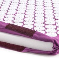 Ортопедический акупунктурный массажный коврик Acupressure Mat для спины, головы, шеи, ног, стоп, аппликатор Кузнецова для игольчатого массажа тела
