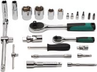 A set of tools in a New Tools case for 216 items, a car hand-held set of car tools, bit heads, car keys in a suitcase Ultra