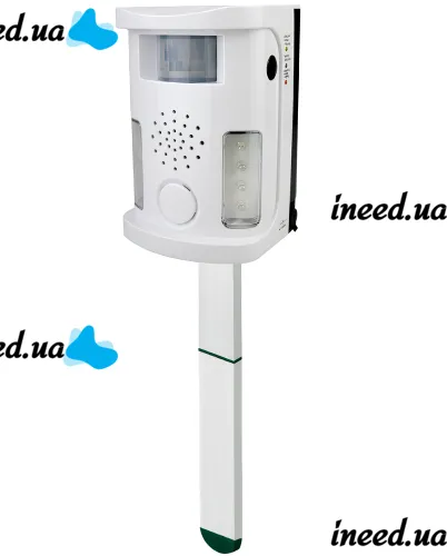 Многофункциональный отпугиватель животных Pest Repeller Aosio AN-B010 ультразвуковое устройство с индикатором и датчиком движения от сети