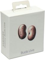 Беспроводные наушники вкладыши Samsung Galaxy Buds Live SM-R180 сенсорные Bluetooth наушники-гарнитура с шумоподавлением и микрофоном в кейсе USB