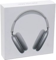 Беспроводные Bluetooth наушники AirPods Max Silver полноразмерные блютуз стереонаушники с микрофоном и шумоподавлением в чехле Smart Case MGYJ3