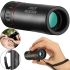 Handheld Mini Monocular Telescope Telescope RIAS 30x25 1000m/7000m with 7x Magnification, High Definition Monocle for Camping and Hiking with Case