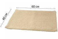 Самонагревающийся коврик лежак Pet Bed Self Heating 60х45 см для собак и кошек, Термоподстилка спальное место для домашних животных Коричневый