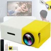 Портативный проектор мини кинотеатр мультимедийный Full HD Led Projector YG-300 мультимедийный домашний кинотеатр с динамиком, заряд от Power bank