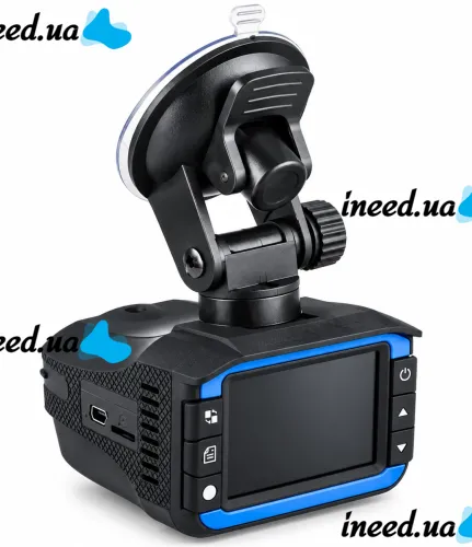 Автомобильный видеорегистратор DVR VG3 с антирадаром 2 в 1 авторегистратор 1080P с детектором радара угол обзора 140 градусов на присоске в машину