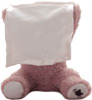 Мягкая детская игрушка Peekaboo Bear плюшевый мишка 33 см музыкальный интерактивный играющий в прятки говорящий медведь от 6 месяцев Пикабу Розовый