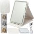 Desktop Touch Mirror Makeup Tablet Cosmetic Mirror Rechargeable Cosmetic Travel in a case with LED backlight on a stand