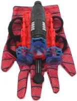 Children's toy glove blaster Spider Man Spider Wrist Transmitter AND-5659 toy hand gun with crossbow and 3 suction cups Spider Men
