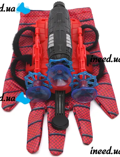 Children's toy glove blaster Spider Man Spider Wrist Transmitter AND-5659 toy hand gun with crossbow and 3 suction cups Spider Men
