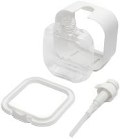 Дозатор для жидкого мыла Soap Dispenser LY-627 300 мл прозрачный механический диспенсер, пластиковая мыльница для моющего средства на кухню и ванную