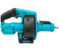Аккумуляторная прочистная машина Makita DBU108Z 48V трос 7 м с 2 АКБ для прочистки труб и канализации, беспроводная машинка для устранения засоров