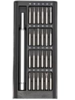 Набор отверток 25 в 1 Phillips Torx Hex Precision DIY с кейсом магнитные биты отвертки для ремонта телефонов мини-чехол набор инструментов отвертка