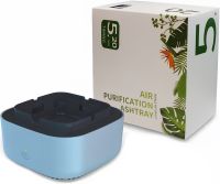Бездымная смарт пепельница Air Purification Ashtray электронная настольная пепельница с функцией очистки воздуха от табачного дыма сигарет AND461