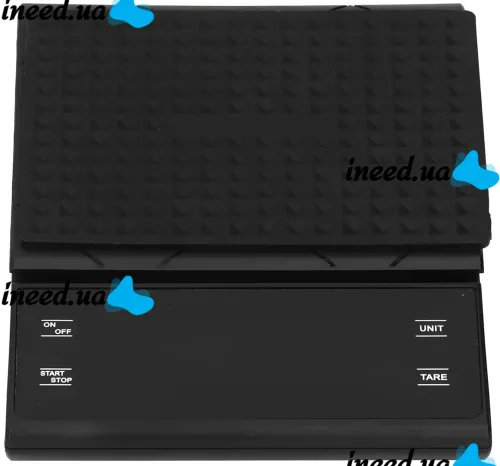 Кухонные сенсорные весы Coffee Scale EK6012 до 5 кг, аккумуляторные весы для взвешивания кофе с LED-дисплеем, таймером и плоской платформой 4058
