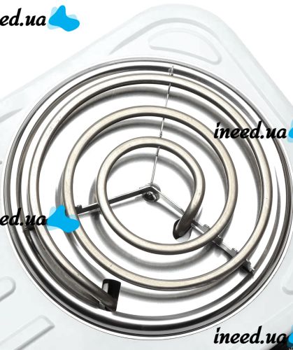 Настольная двухконфорочная электроплита Hot Plate Electric Cooking JX-2020B спиральная плита на 2 конфорки 5 режимов 2000W с термостатом индикатором