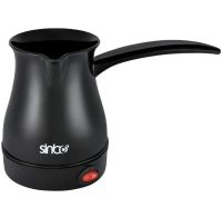 Электрическая турка Sinbo SCM-2928 кофеварка для приготовления кофе 0.3 л 600W, Электротурка для заваривания кофе, Антипригарная Турка-кофеварка