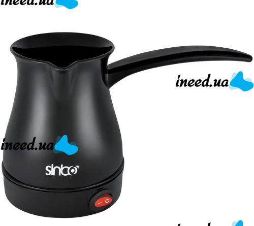 Электрическая турка Sinbo SCM-2928 кофеварка для приготовления кофе 0.3 л 600W, Электротурка для заваривания кофе, Антипригарная Турка-кофеварка