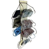 Organizer for storing bags on a hanger Range Sacs a Main, hanging hanger for 16 bags, hanger organizer for accessories for 8 sections, pockets