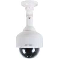 Универсальная камера видеонаблюдения обманка муляж Camera Abtech Dummy 2000 с датчиком движения, Камера-обманка с мигающим светодиодом на батарейках