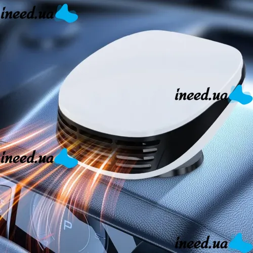 Вращающийся автомобильный обогреватель 2 в 1 Car Heater SWK-1008 12V, тепловентилятор LY-395 для салона и лобового стекла машины от прикуривателя