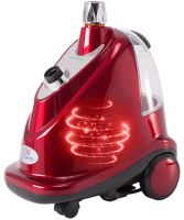 Professional Vertical Steamer Liting LT-6 2000W with Brush and Adjustable Clothes Hanger, Steam Iron, Steam Generator Red