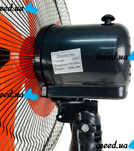 Напольный вентилятор Domotec MS-1620 с таймером 44 см stand fan Timer 17" 40W