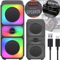 Аккумуляторная колонка динамик Bluetooth SPEAKER MS-3629BT с RGB LED подсветкой Беспроводная акустическая блютуз система E4109 FM AUX от аккумулятора