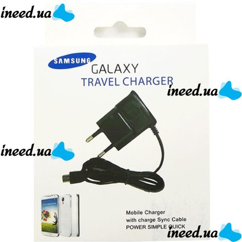 Сетевое зарядное устройство Samsung Galaxy ETAOU10EBE 220V 5V 0.7A, блок питания, адаптер MicroUsb