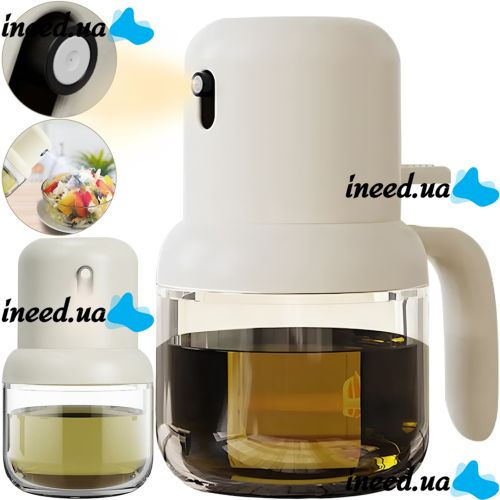 Glass Spray Oil Sprayer Oil Spray Bottle LY-347 Kitchen Dispenser with Dispenser 180 ml Liquid Storage Bottle, spray dispenser
