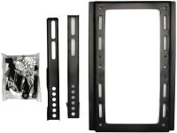 Настенный кронштейн для телевизора V-Star V35 14-42 дюйма, до 25кг подвесной крепеж, фиксированное крепление держатель на стену 14"-42" H27 Черное