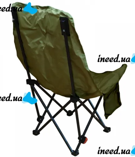 Раскладное кресло шезлонг Паук Lesko DL-274 Green до 120 кг для кемпинга 160х55х60 см складной туристический лежак раскладушка в чехле Зеленый Ranger