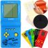 Pocket Electronic Educational Game Tetris Brick Game E-9999 with Sound Effects, Portable Game Console 9999 in 1 with Batteries