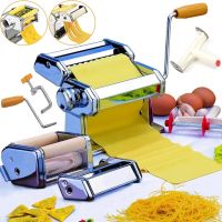 Настольная равиольница Ravioli Maker Rainberg RB-911 Ручная лапшерезка машинка с насадками для приготовления равиоли, лапши, пасты и для раскатки теста 20x21 см