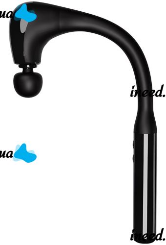 Ручной перкуссионный массажер Massage Hammer MP-930 4 насадки, беспроводной изогнутый массажный пистолет для всего тела на аккумуляторе JA-G4