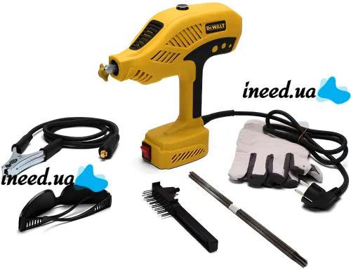 Інверторний зварювальний апарат DeWalt DSF00042 20-300A MIG/MAG MMA TIG електричний точковий пістолет для дугового зварювання металу в кейсі від мережі X-478