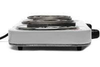 Настольная двухконфорочная электроплита Hot Plate Electric Cooking JX-2020B спиральная плита на 2 конфорки 5 режимов 2000W с термостатом индикатором