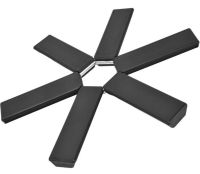 Кухонная подставка под горячее Folding Pot Mat антипригарная термостойкая складная подставка, нескользящий коврик для посуды на кухню 19*19 см