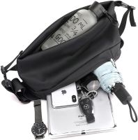 Мужская сумка через плечо Baellery Cross Body Bag JXA1808 нагрудная водонепроницаемая повседневная бананка на грудь из искусственной кожи 13Х17 см