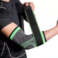 Фиксатор локтевого сустава Elbow Support ST-2506 эластичный бандаж, фиксатор, универсальный спортивный налокотник на локоть с фиксирующим ремнем