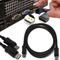 Видео кабель DisplayPort на DisplayPort 1.8 м универсальный переходник, соединительный кабель для передачи видеосигнала на телевизор 95506
