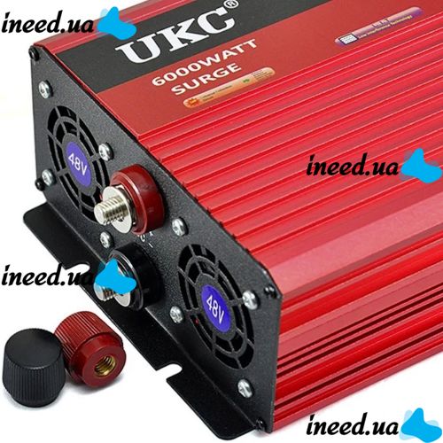 Car Voltage Inverter UKC AR-3000M 12V-220V 3000W with Soft Start Function, Auto Voltage Converter 12V 220V 3000W