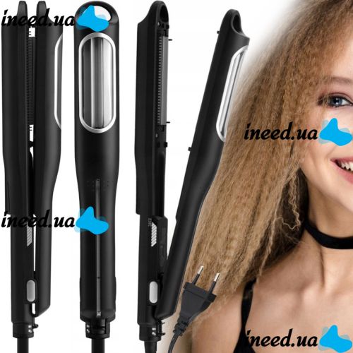 Плойка гофре Automatic Crimping Hair Iron MX-486 для укладання та об'єму волосся, автоматичні щипці, плойка-гофре керамічний утюжок з LED індикатором