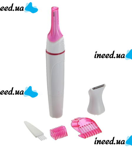 Жіночий Електричний тример Veet Sensitive Precision Expert епілятор для обличчя і тіла, електробритва зі змінними насадками Sweet Sensitive