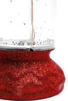 Ночник свеча Romantic Candle H-86 декоративная масляная свечка со снегом и блестками, светильник со светодиодной LED подсветкой на батарейках RGB