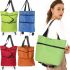 Folding shopping bag 2 in 1 folding shopping cart transformer on wheels waterproof grocery shopper bag 44x27cm