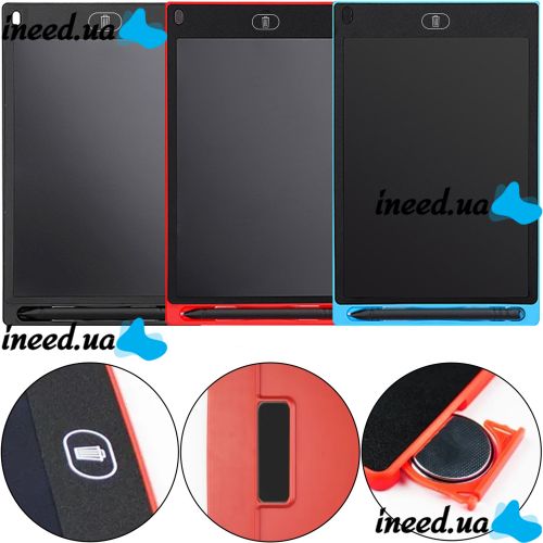 Графічний LCD планшет для малювання DEX DWT-8516 портативний електронний кольоровий LED-планшет 8,5 " з стилусом в комплекті magic sketchpad