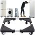 Universal mobile stand for refrigerator and washing machine on wheels Movable Type Base Stand for moving household appliances